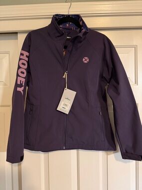 NWT Hooey Women's Deep Purple Softshell Jacket